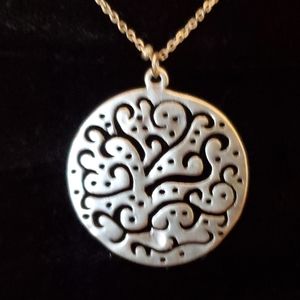 New Silpada Pierced Circle Necklace